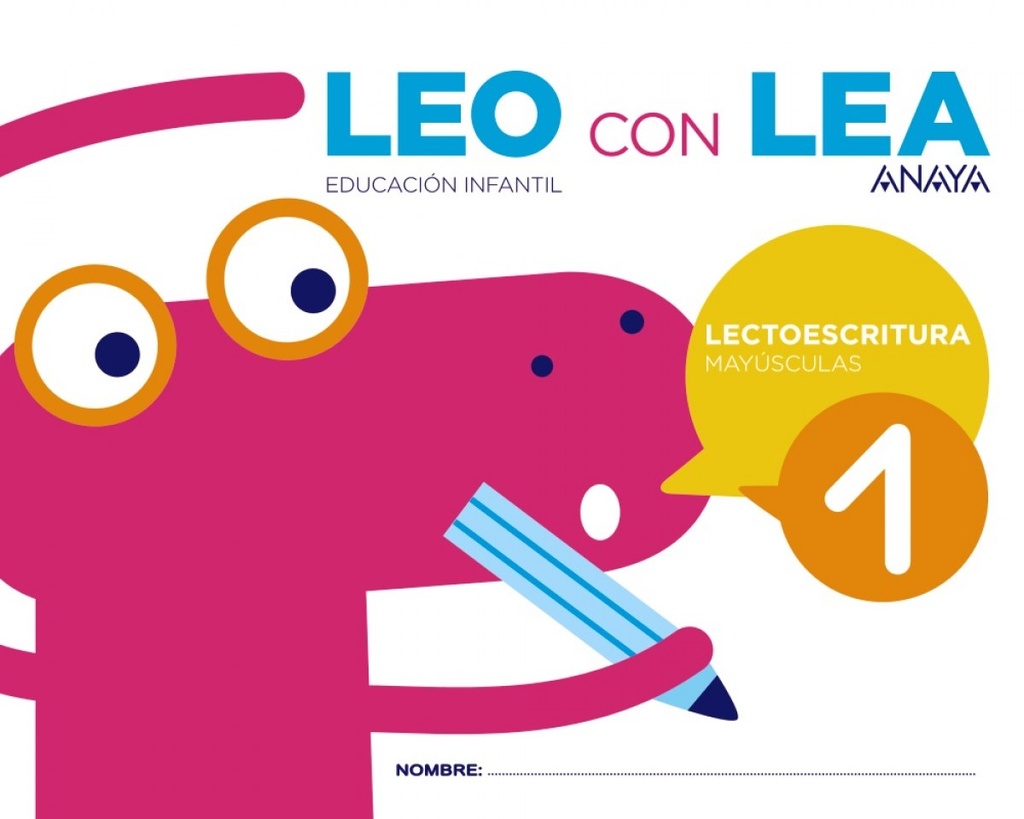 [9788467833362] Leo con Lea 1 Mayúsculas 4 Años
