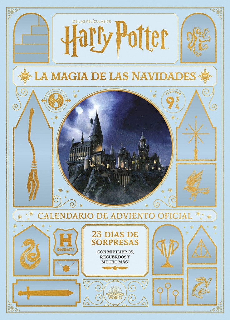 [9788467946208] Harry Potter: la Magia de las Navidades. el Calendario de Adviento Oficial 2021