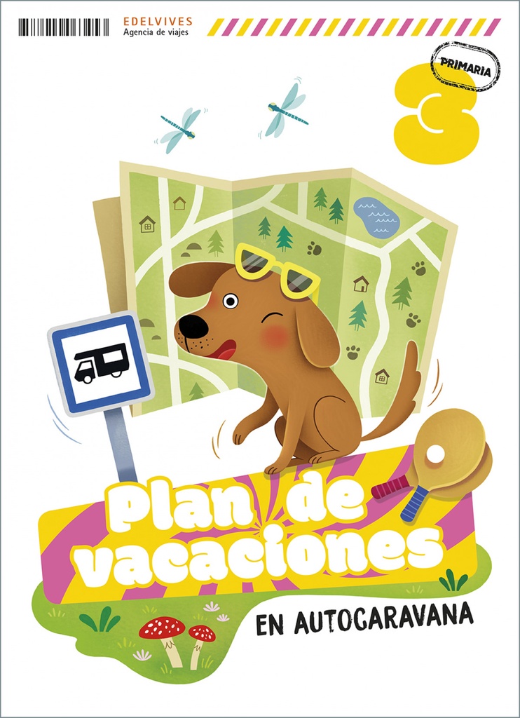 [9788414063453] pyc P3 Plan de vacaciones en autocaravana, 3o Primaria, Edelvives agencia de viajes
