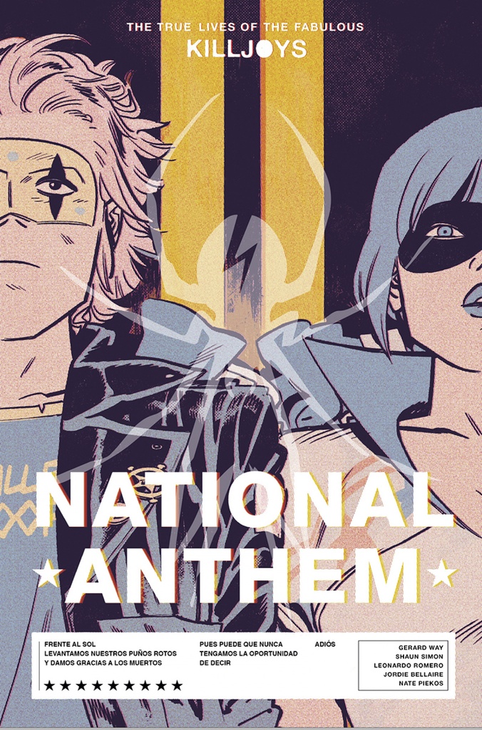 [9788467960525] The True Lives of the Fabulous Killjoys 02: National Anthem