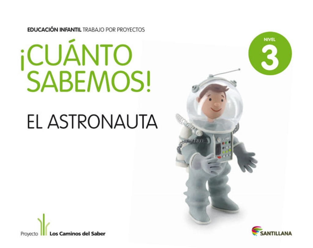 [9788468002293] Cuanto Sabemos: Astronauta (5 Años) Proyectos Infanti