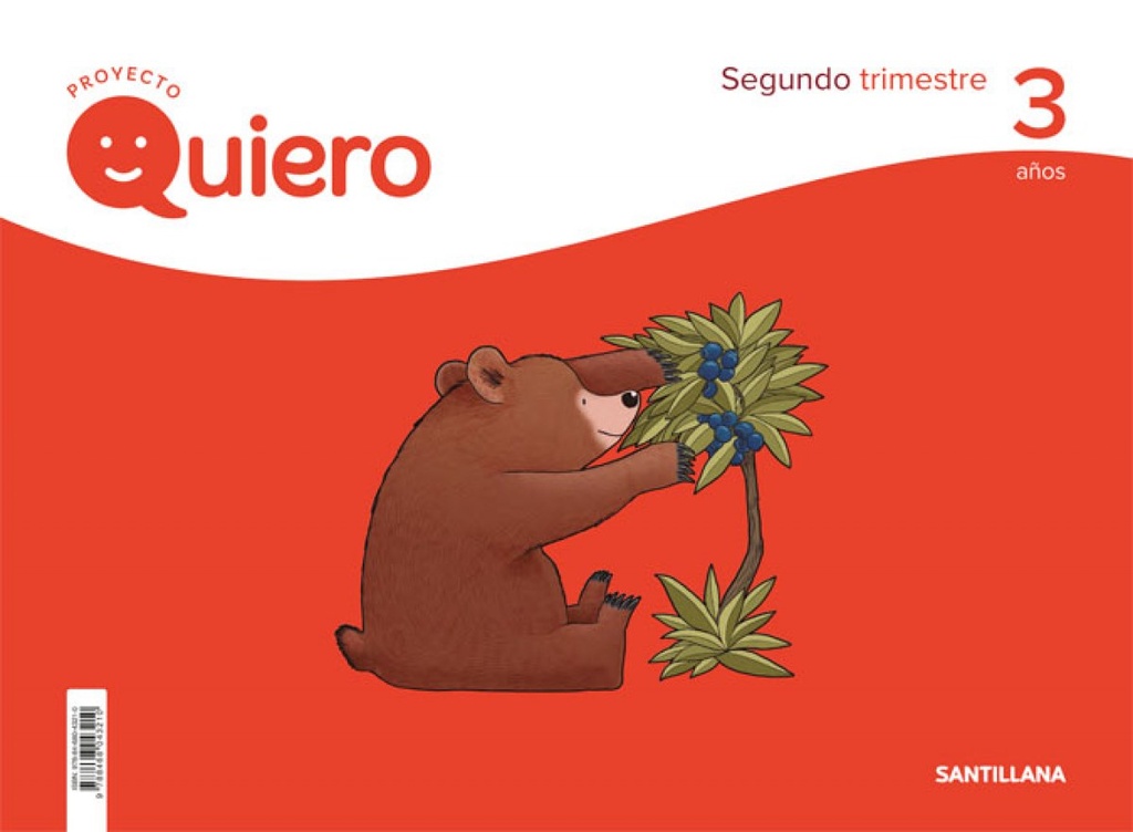[9788468043210] Proyecto Quiero 3 Años 2ºTRIMESTRE