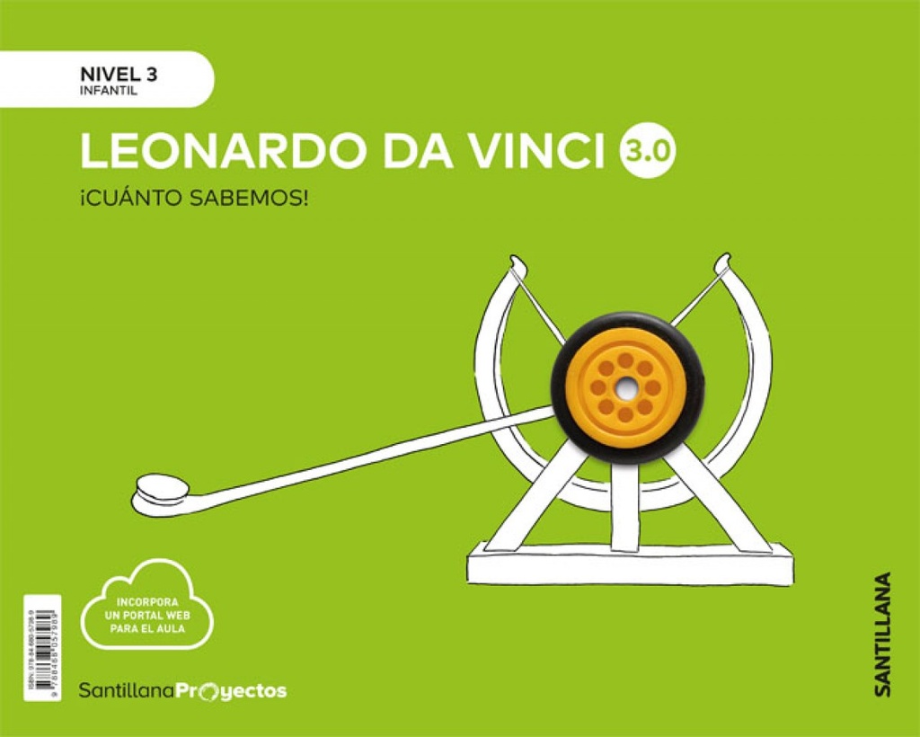 [9788468057989] Cuanto Sabemos Nivel 3 Leonardo Da Vinci 3.0