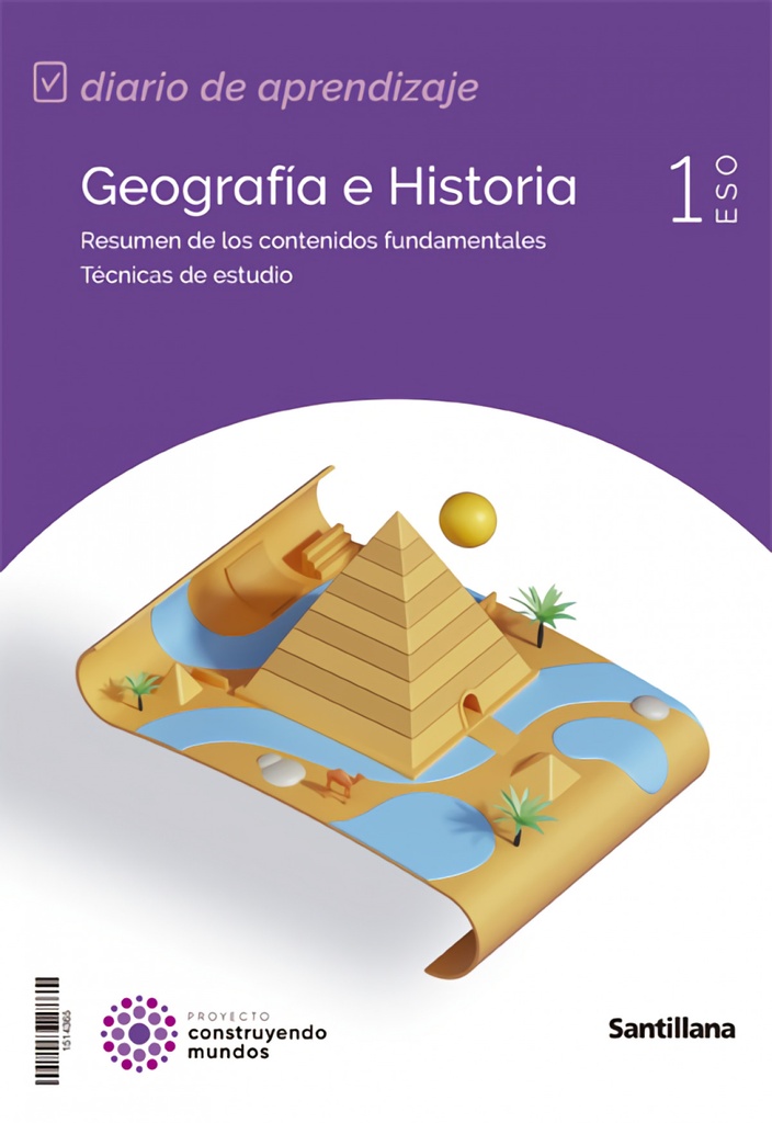 [9788468058580] 1ESO GEOGRAFIA E HISTORIA MEC CONSTRUYENDO MUNDOS SANTILLANA