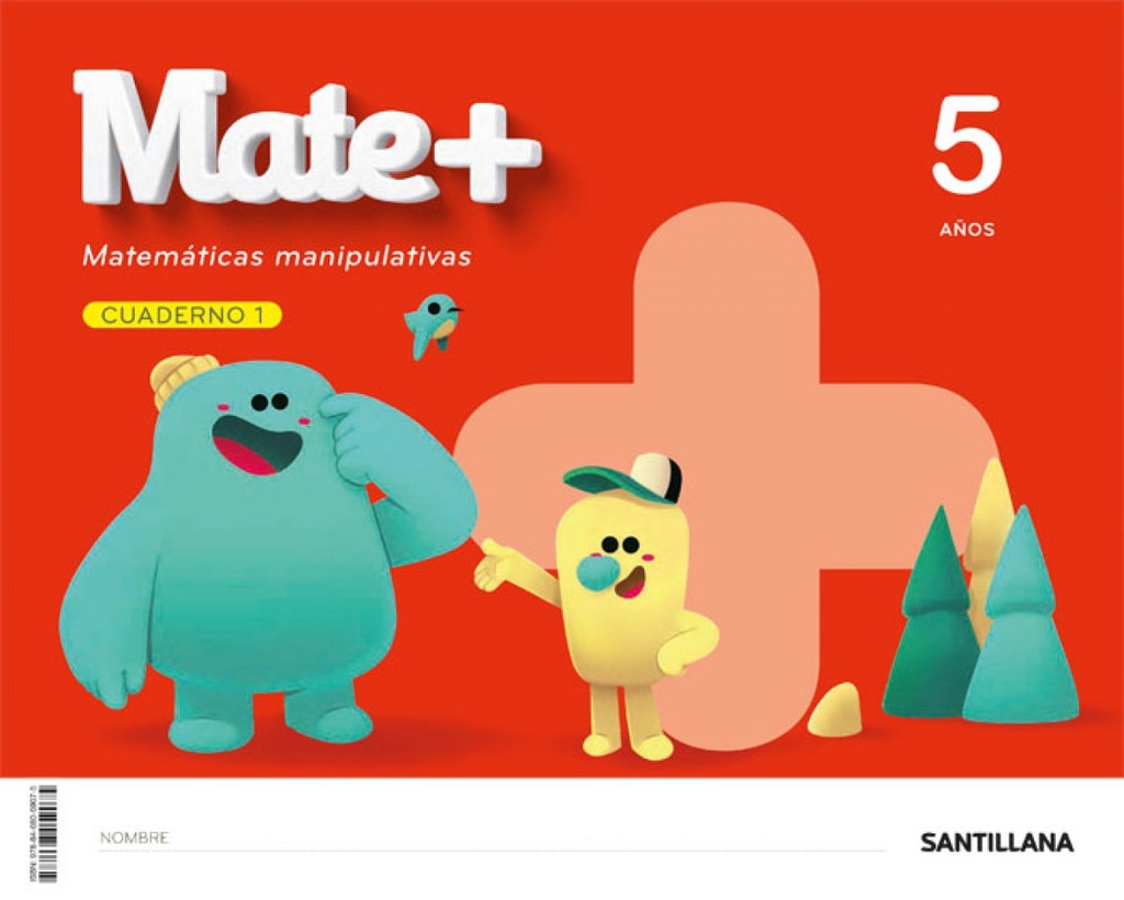 [9788468059075] Mate+ Matematicas Manipulativas 5 Años