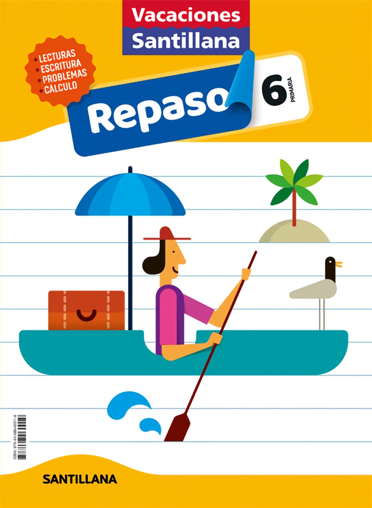 [9788468060019] Vacaciones Santillana 6 Primaria Actividades de Repaso para el Verano