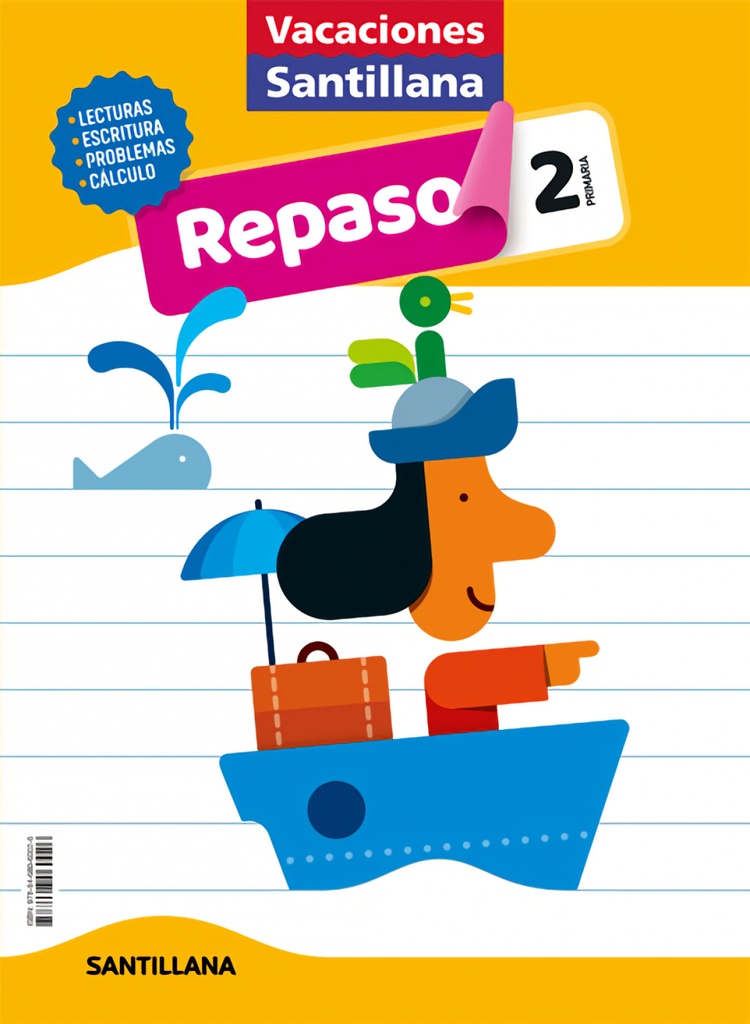 [9788468060026] Vacaciones Santillana 2 Primaria Actividades de Repaso para el Verano