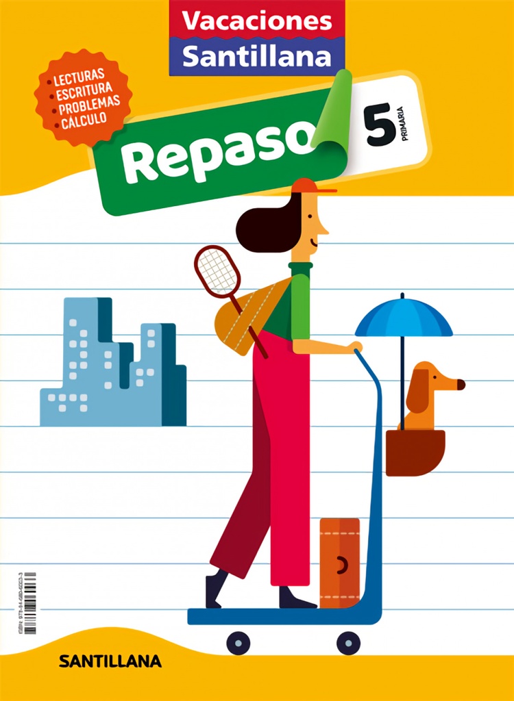 [9788468060033] Vacaciones Santillana 5 Primaria Actividades de Repaso para el Verano