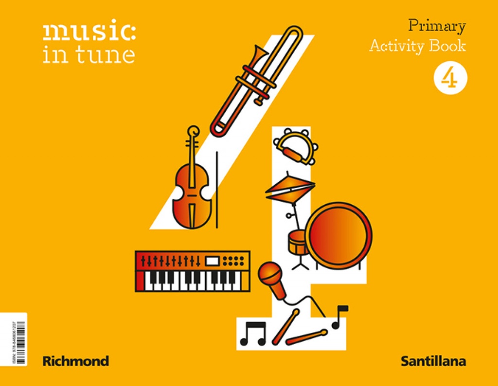 [9788468061207] MUSIC IN TUNE 4 PRIMARY ACTIVITY BOOK