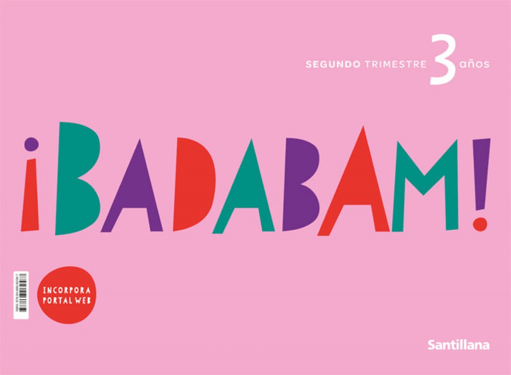 [9788468062587] Proyecto Badabam 3-2 Años Santillana