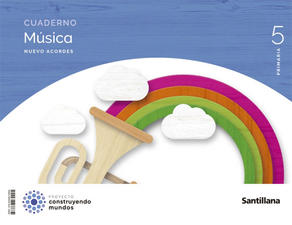 [9788468079905] CUADERNO MUSICA ACORDES 5 PRIMARIA
