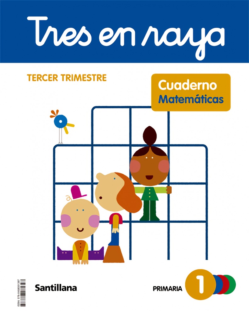 [9788468081397] 1-3PRI CUAD TRES EN RAYA MATEM CAST ED22