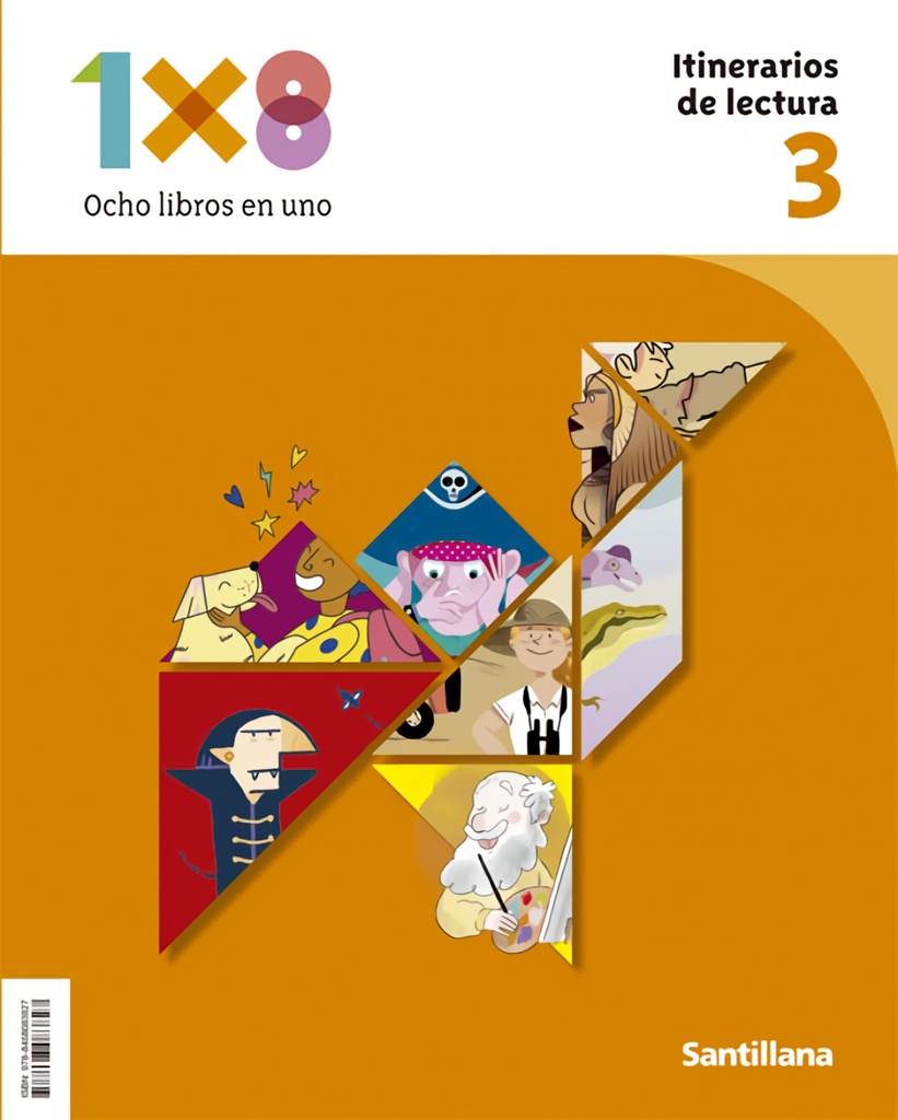 [9788468083827] Itinerarios de Lectura 1x8 3 Primaria