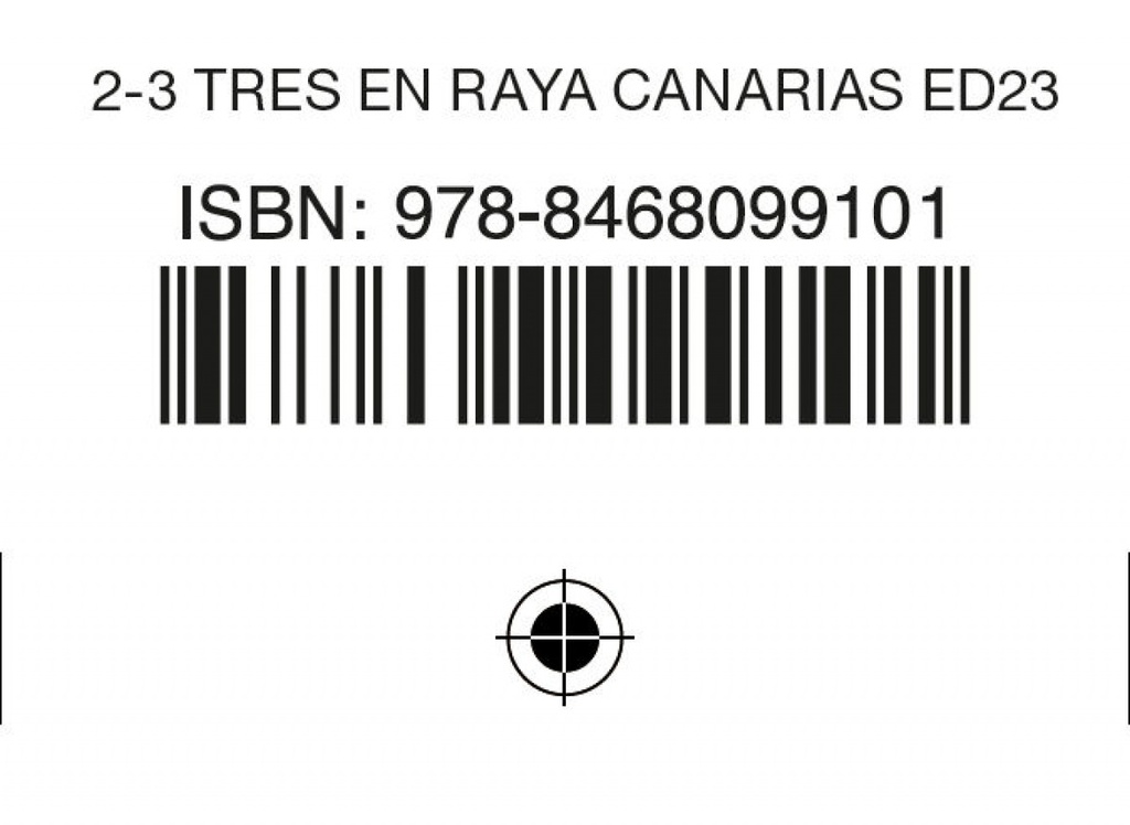 [9788468099101] 2-3PRI TRES EN RAYA CANAR PAUTA ED23