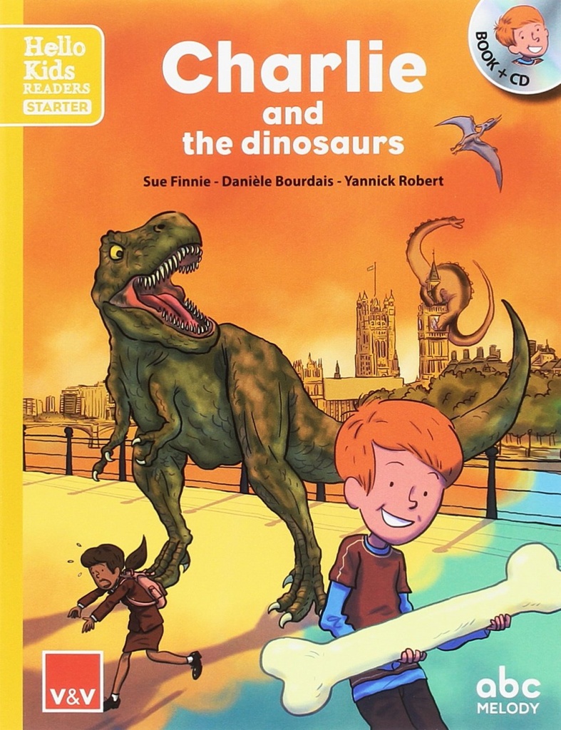 [9788468238784] Charlie and the Dinosaurs Hello Kids Readers
