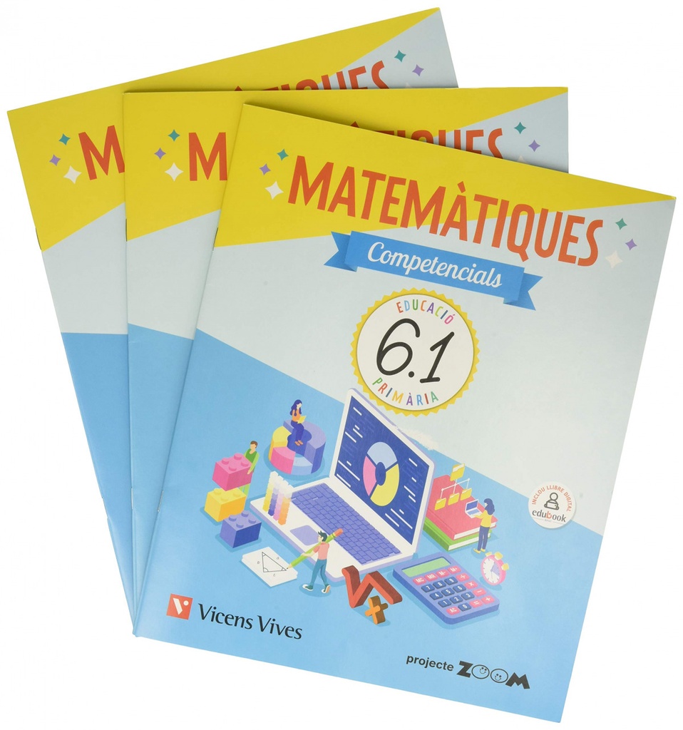 [9788468250526] QUADERN MATEMATIQUES COMPETENCIALS 6E.PRIMARIA. ZOOM. CATALUNYA 2019