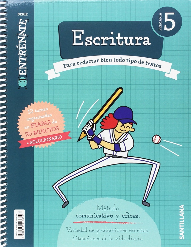 [9788414113615] Escritura, 5 Primaria