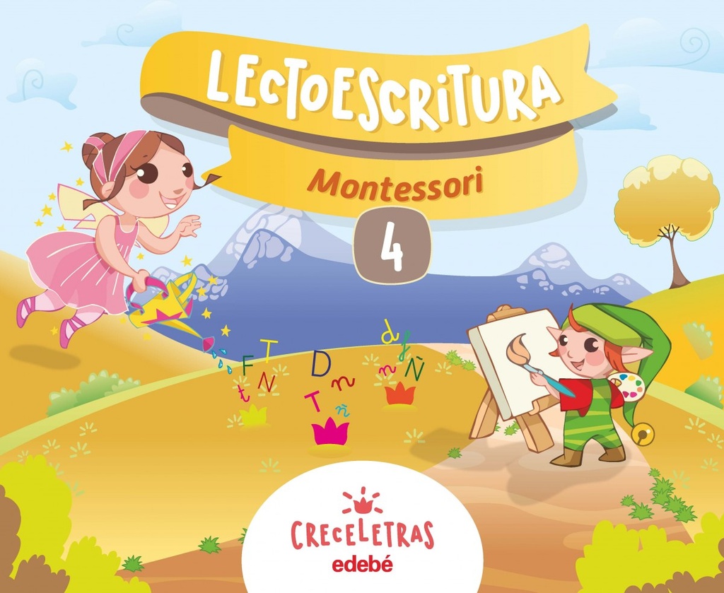 [9788468332420] Cuaderno Lectoescritura 4 Pauta Montessori