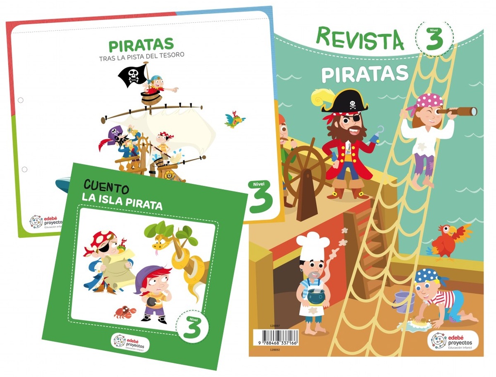[9788468337166] Los Piratas 5 Años Proyectos