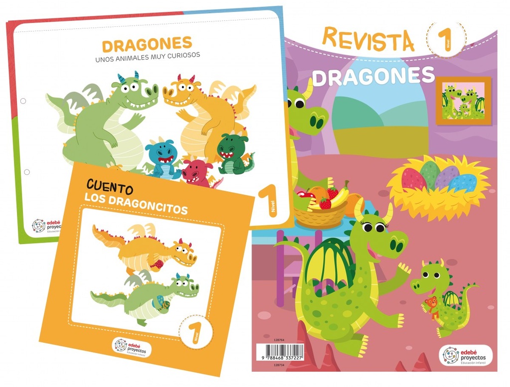 [9788468337227] Los Dragones 3 Años Proyectos