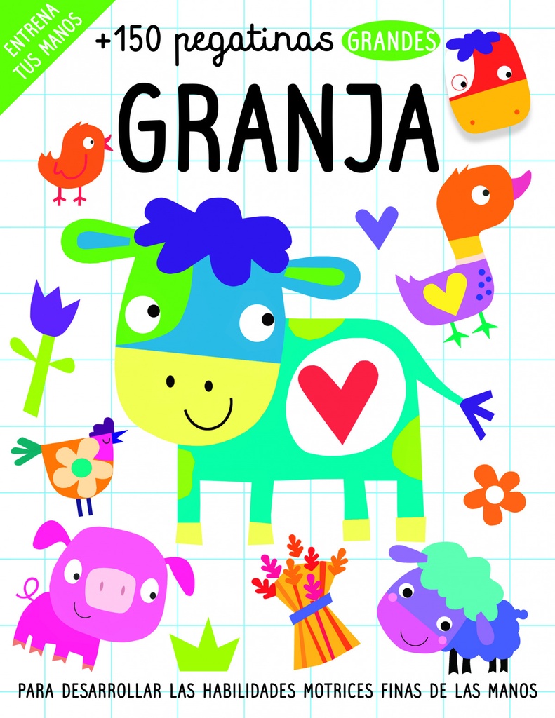 [9788468350110] 150 pegatinas: Granja