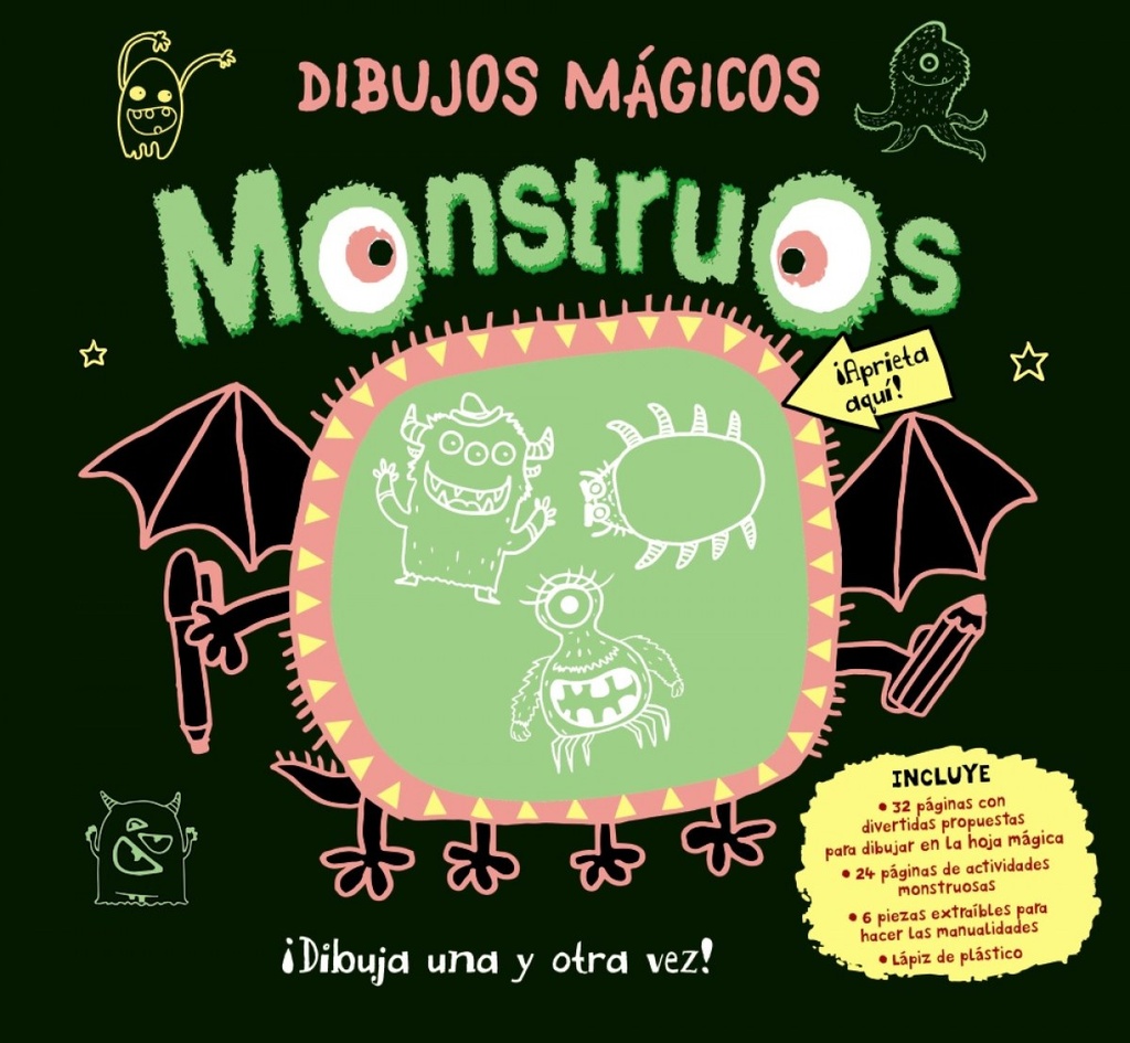 Dibujos mágicos: monstruos