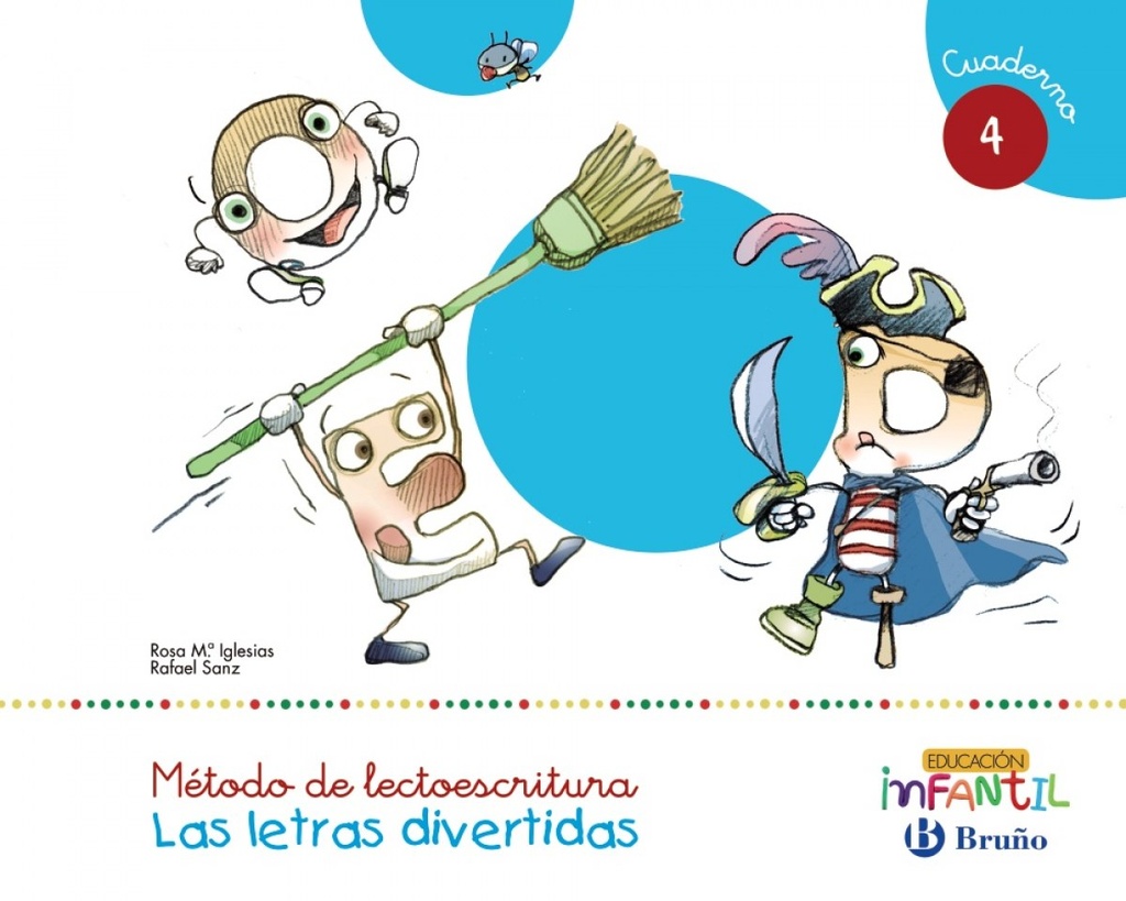 [9788469611456] letras divertidas cuaderno 4 (4 años)