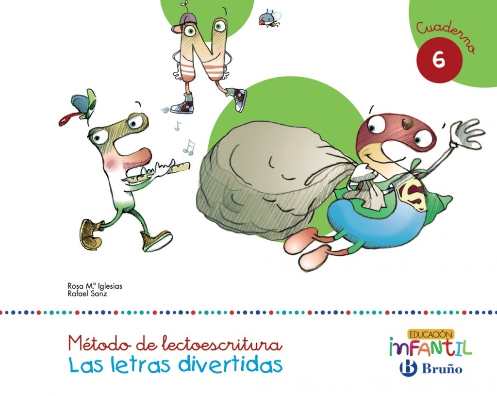 [9788469611494] letras divertidas 6 lectoescritura (5 años) 2016
