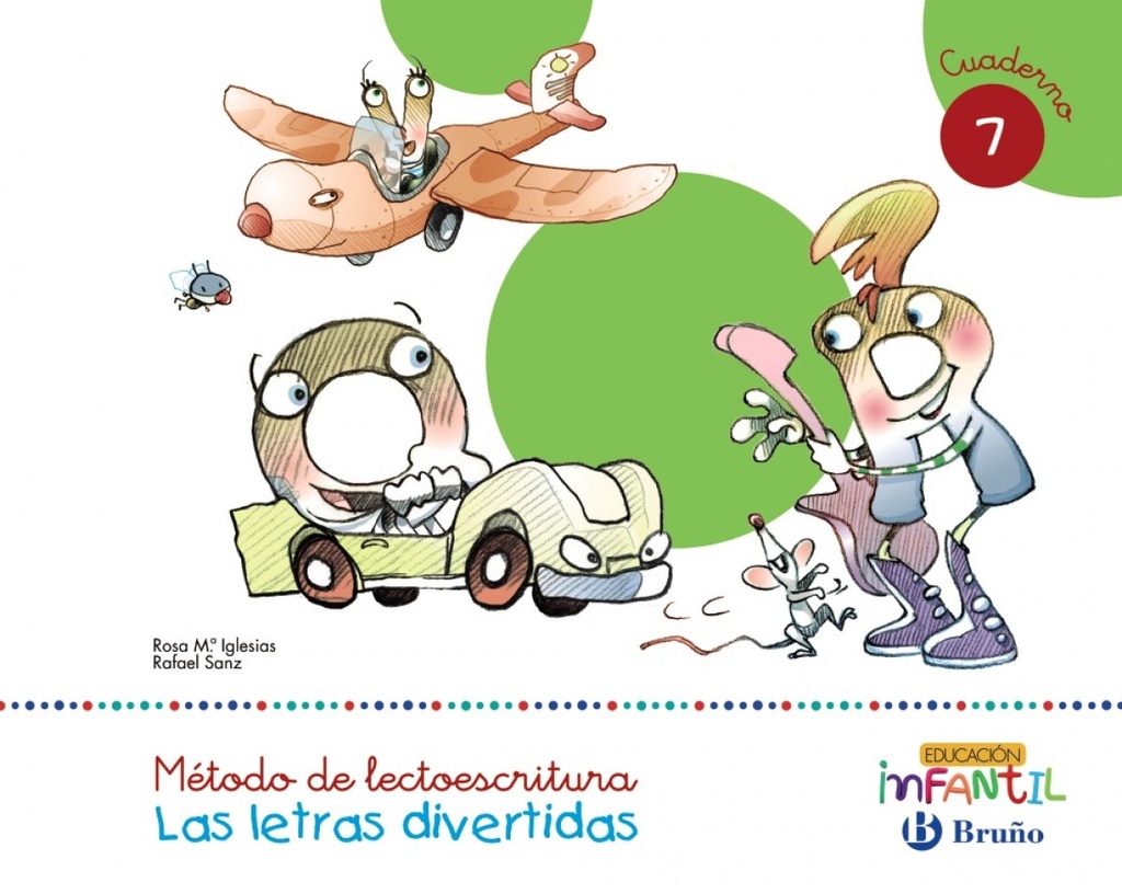 [9788469611500] letras divertidas 7 lectoescritura (5 años) 2016