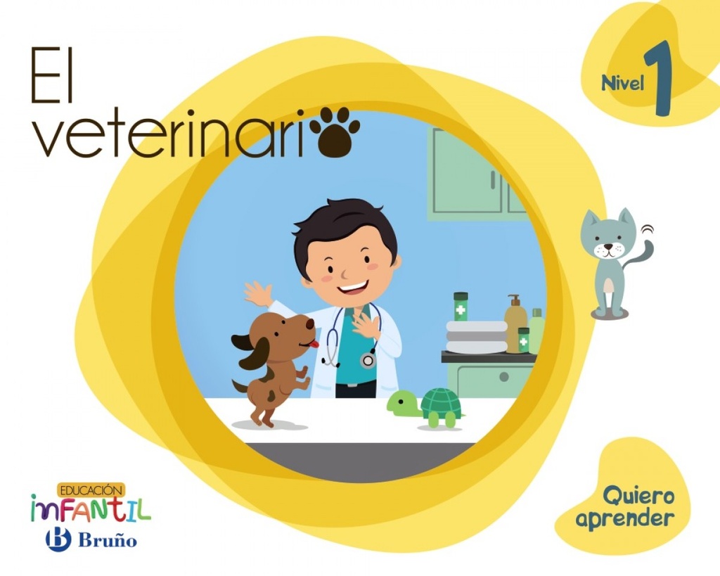 [9788469613818] quiero aprender 1 el veterinario 3 años Educación infantil