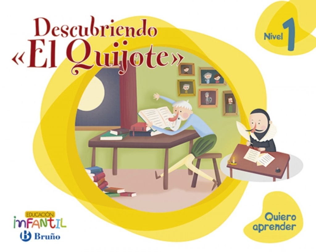 [9788469616659] Quiero Aprender 3 Años Descubriendo el Quijote Nivel 1