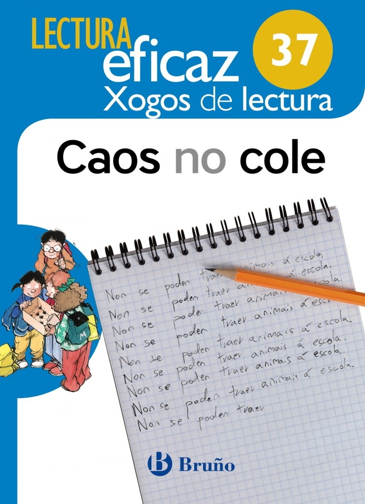 [9788469617861] Caos No Cole. Xogos de Lectura 2019