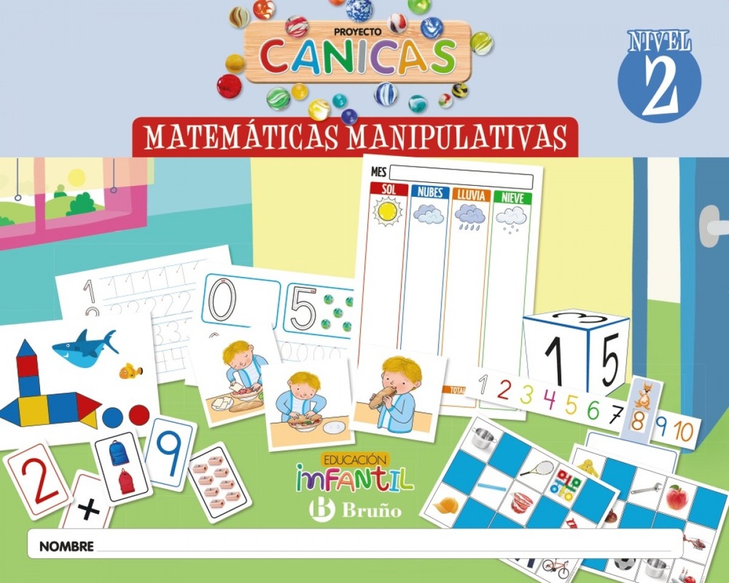[9788469619292] Matemáticas Proyecto Canicas 4 años