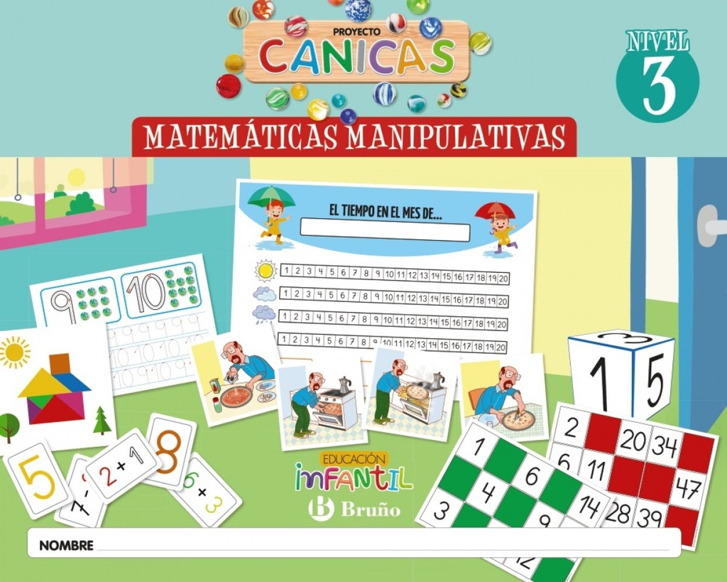 [9788469619315] Matemáticas Proyecto Canicas 5 años