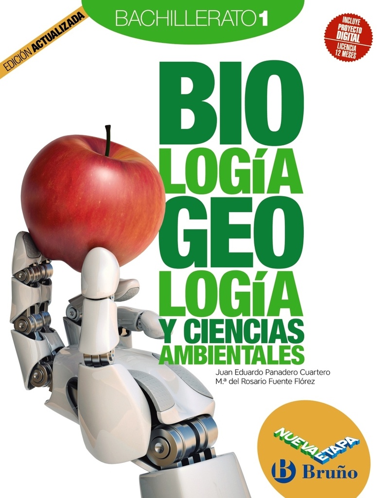 [9788469634554] Biología, Geología y Ciencias Ambientales 1ºBACHILLERATO. Nueva Etapa 2023