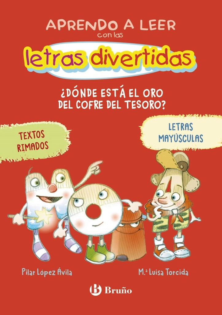 [9788469642658] Aprendo a leer con las letras divertidas, 1. ¿Dónde está el oro del cofre del te