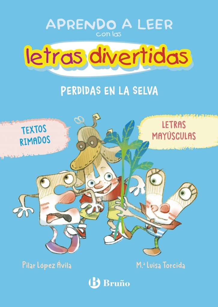 [9788469642665] Aprendo a leer con las letras divertidas, 2. Perdidas en la selva