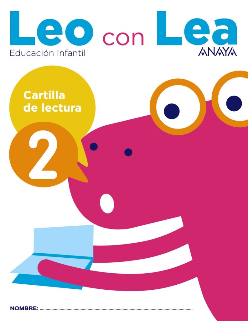 [9788469829776] Cartilla Lectura 2 Leo con Lea 4 Años