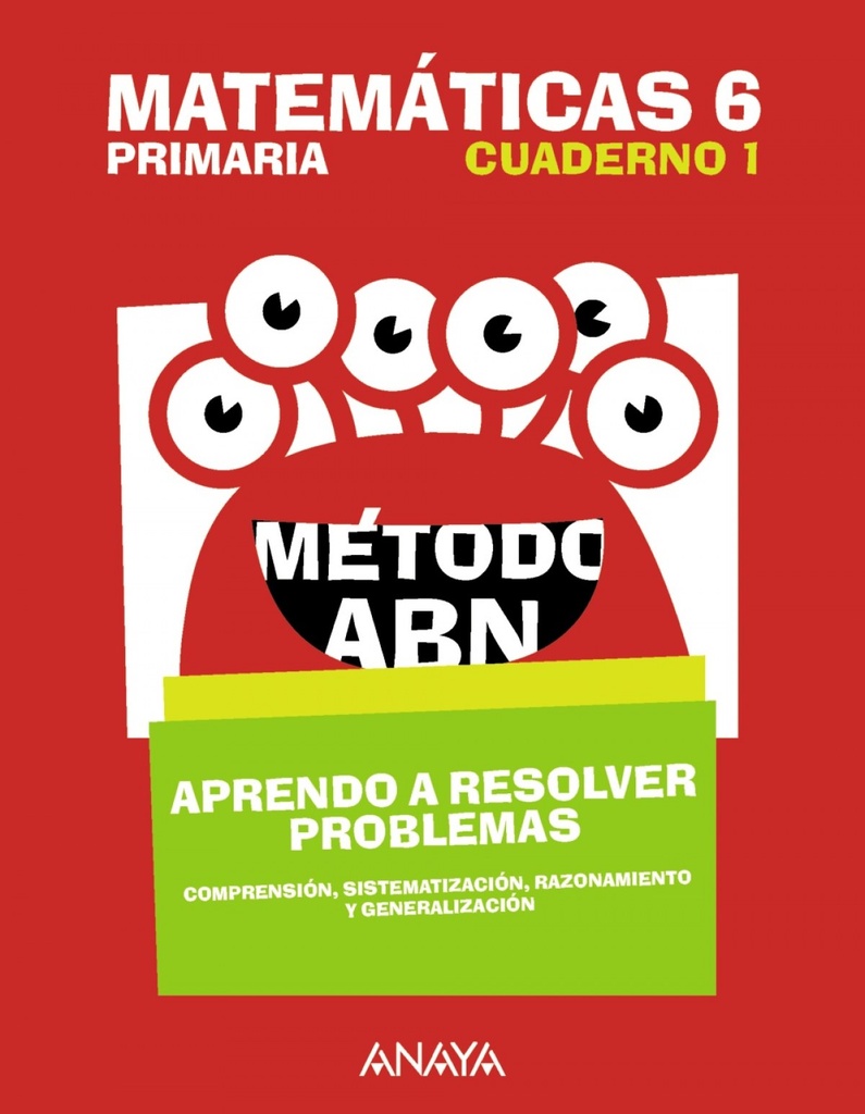Cuaderno Matemáticas Abn 1-6ºPRIMARIA