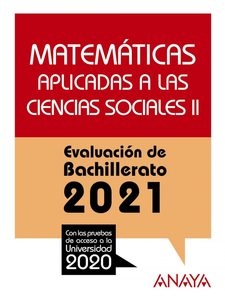 [9788469885314] Matemáticas aplicadas a las Ciencias Sociales II
