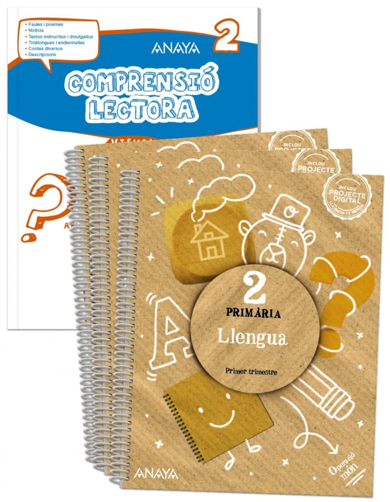 [9788469892817] Llengua 2. (Incluye Compresió lectora 2.)