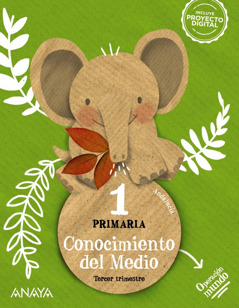 [9788469895405] CONOCIMIENTO DEL MEDIO 1ºPRIMARIA. PAUTA. OPERACIÓN MUNDO. ANDALUCÍA 2023