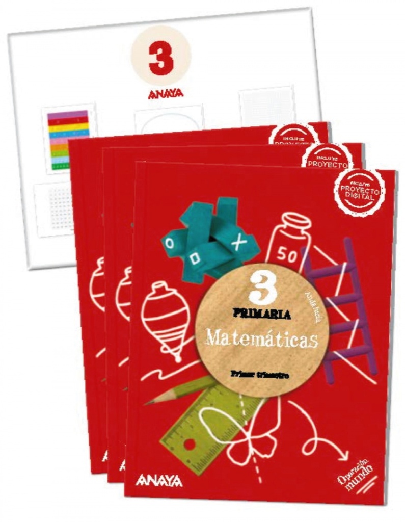 [9788469899717] MATEMÁTICAS 3ºPRIMARIA. TRIMESTRAL +MANIPULATIVO. OPERACIÓN MUNDO. ANDALUCÍA 202