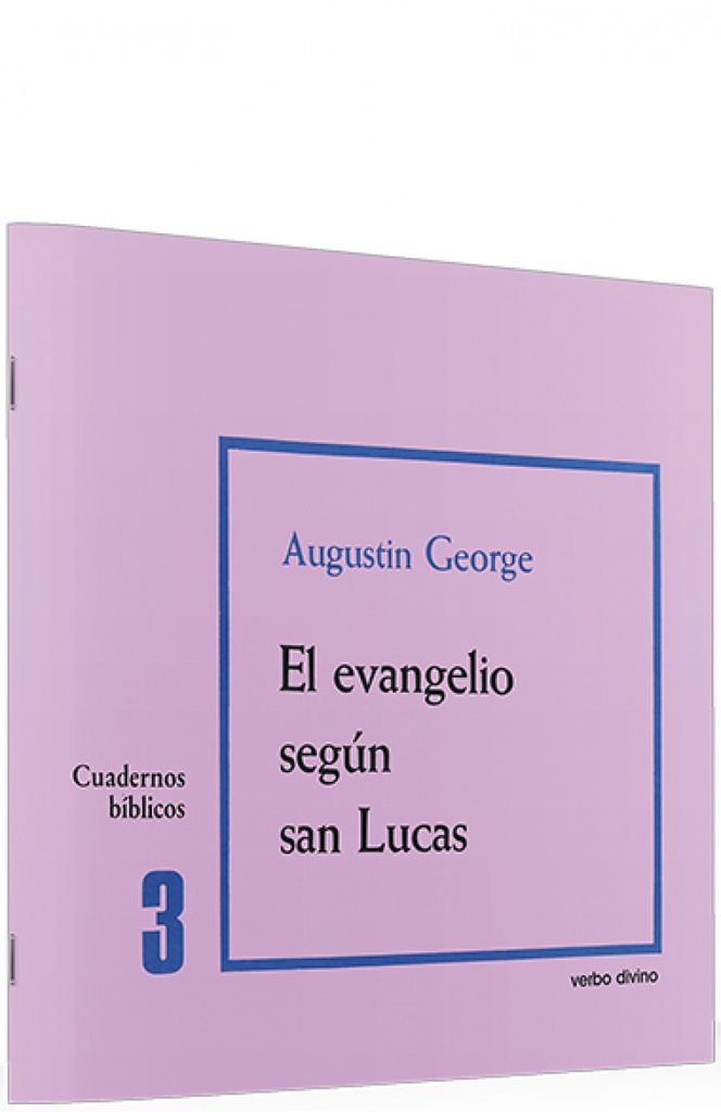 [9788471511003] evangelio segun san Lucas.(Cuadernos Biblicos)