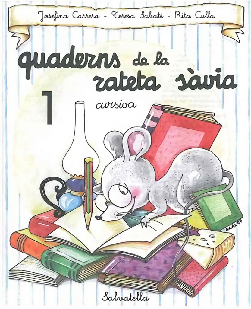 [9788472109452] Quad. Rateta Savia 1 Cursiva (cata)