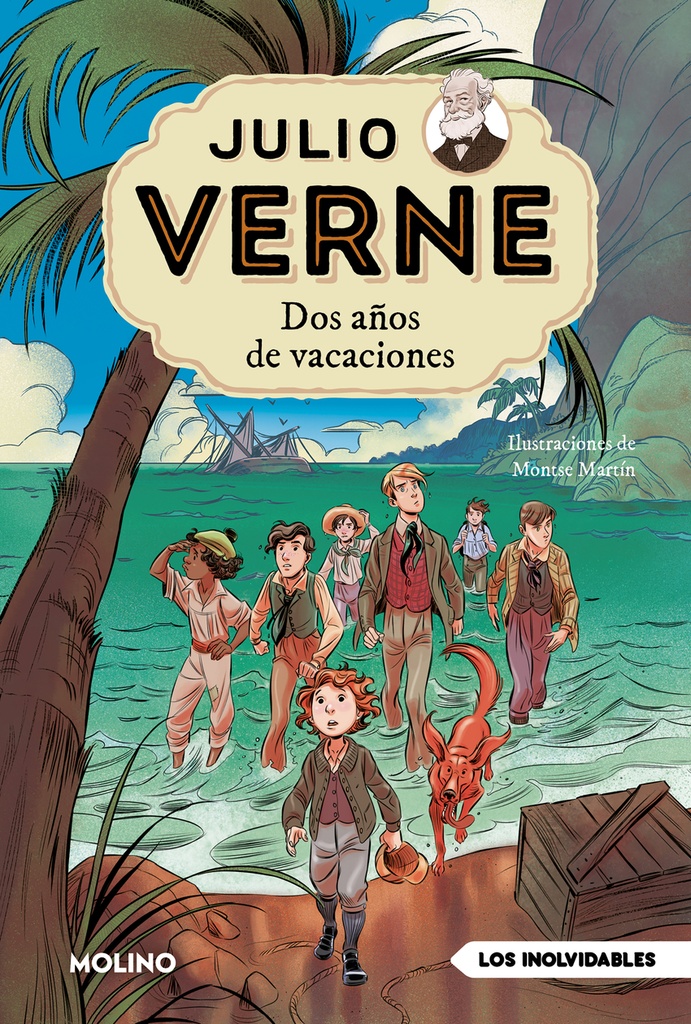 [9788427246065] Julio Verne - Dos años de vacaciones (edición actualizada, ilustrada y adaptada)