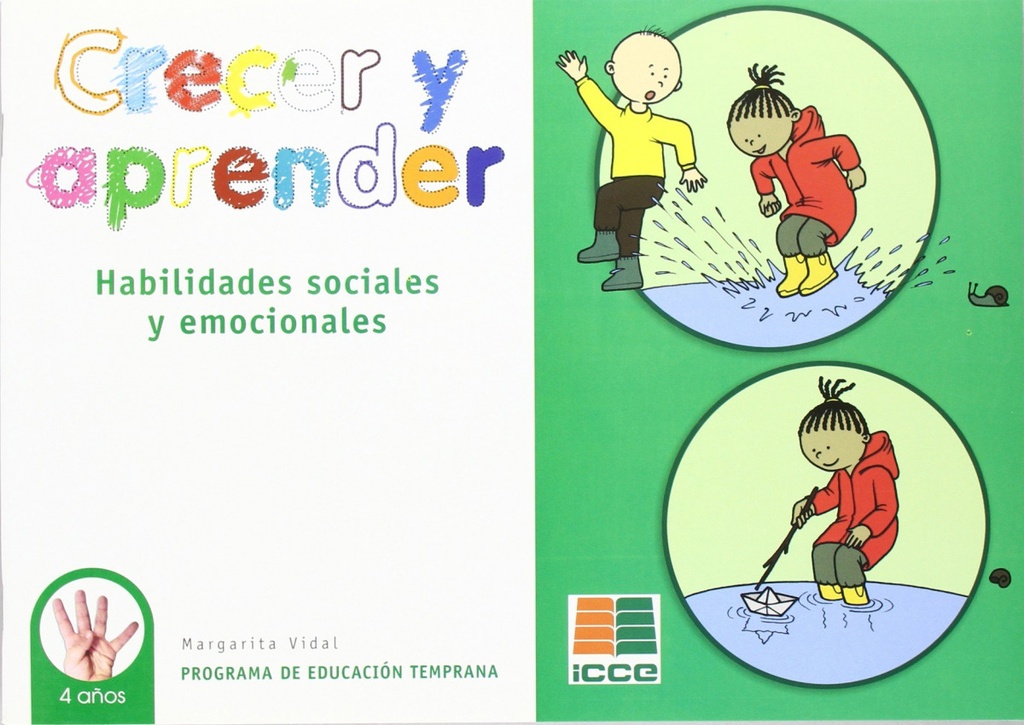 [9788472783089] Habilidades sociales y emocionales 4 años. Crecer aprender