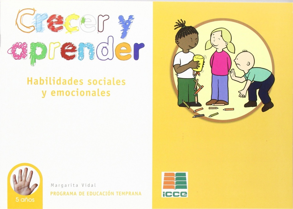 [9788472783119] Habilidades sociales emocional 5 años. Crecer aprender