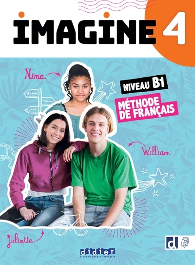 [9782278110438] S5 IX L3 FR. Imagine 4 Méthode de français niveau B1