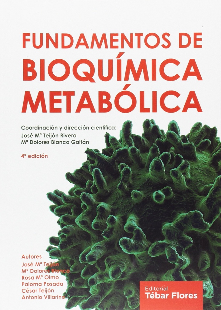 [9788473605687] Fundamentos Bioquímica Metabólica